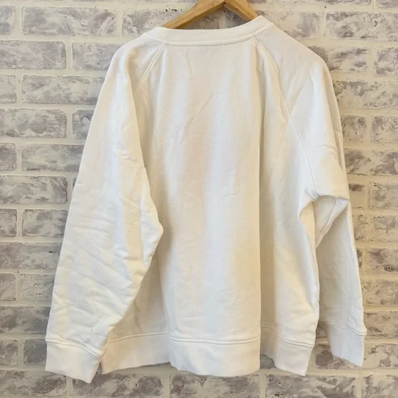 Wimbledon White Sweatshirt with Red Strawberry Graphic - Picture 6 of 8